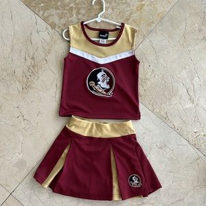 FSU cheerleading outfit size Medium 5/6